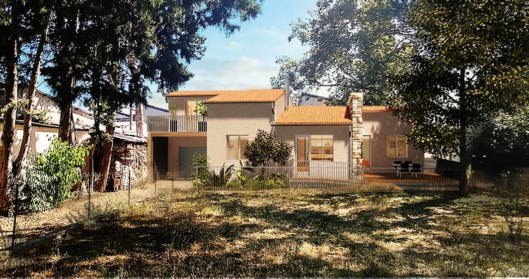 Extension et Surélévation après